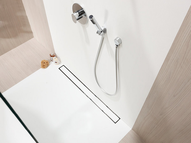 ACO Duschrinnen ShowerDrain Eplus barrierefreies Badezimmer