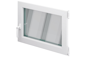Produktabbildung ACO Nebenraumfenster mit Dreh-/Kippbeschlag inkl. Griffolive