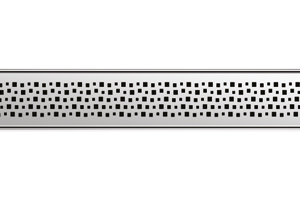 ACO Designrost Pixel aus Edelstahl für die Duschrinne ShowerDrain E