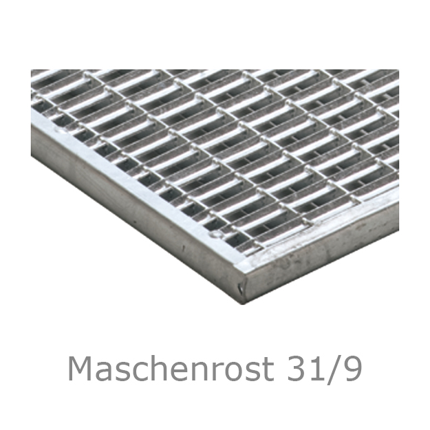 Produktabbildung ACO Vario Schuhabstreifersystem, Maschenrost
