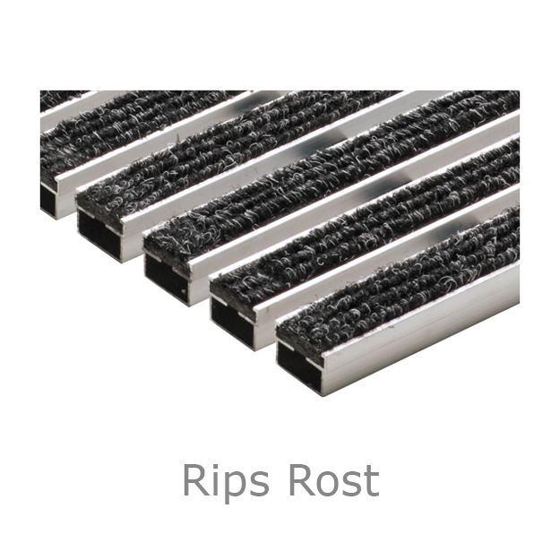 Produktabbildung ACO Vario Schuhabstreifersystem, Rips Rost