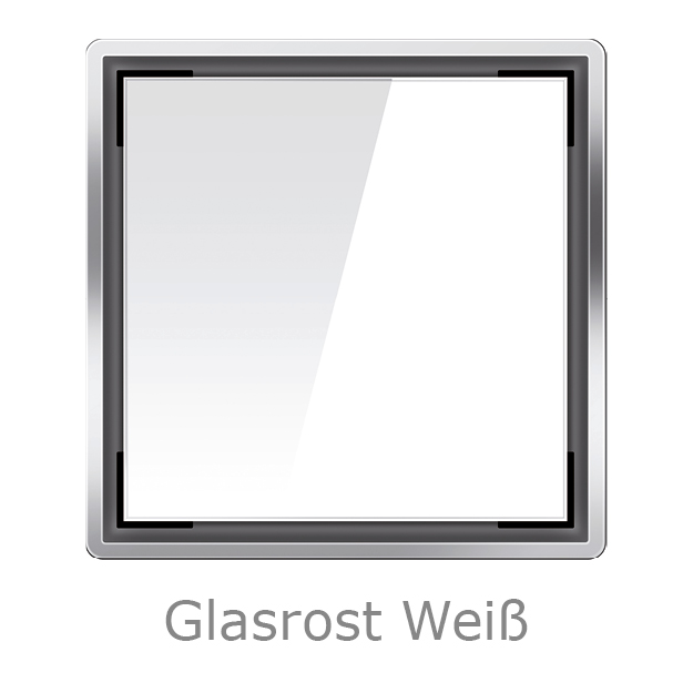 Produktbild-ACO-Badablauf-Easyflow-Designrost-Glasrost-weiss